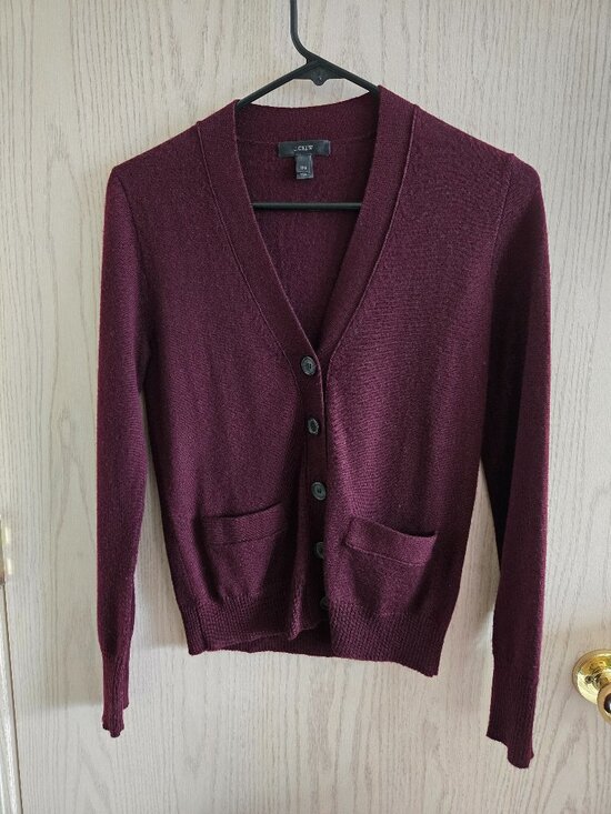 J. Crew Sweaters - J Crew wool cardigan sweater xxs